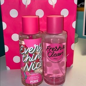 PINK body mists